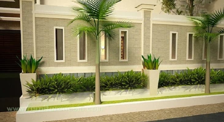 10 Inspirasi Desain Pagar Tembok Unik dan Estetik